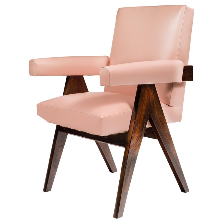 Pierre Jeanneret, PJ-SI-30-C, Committee Armchair, Chandigarh, circa 1955 For Sale