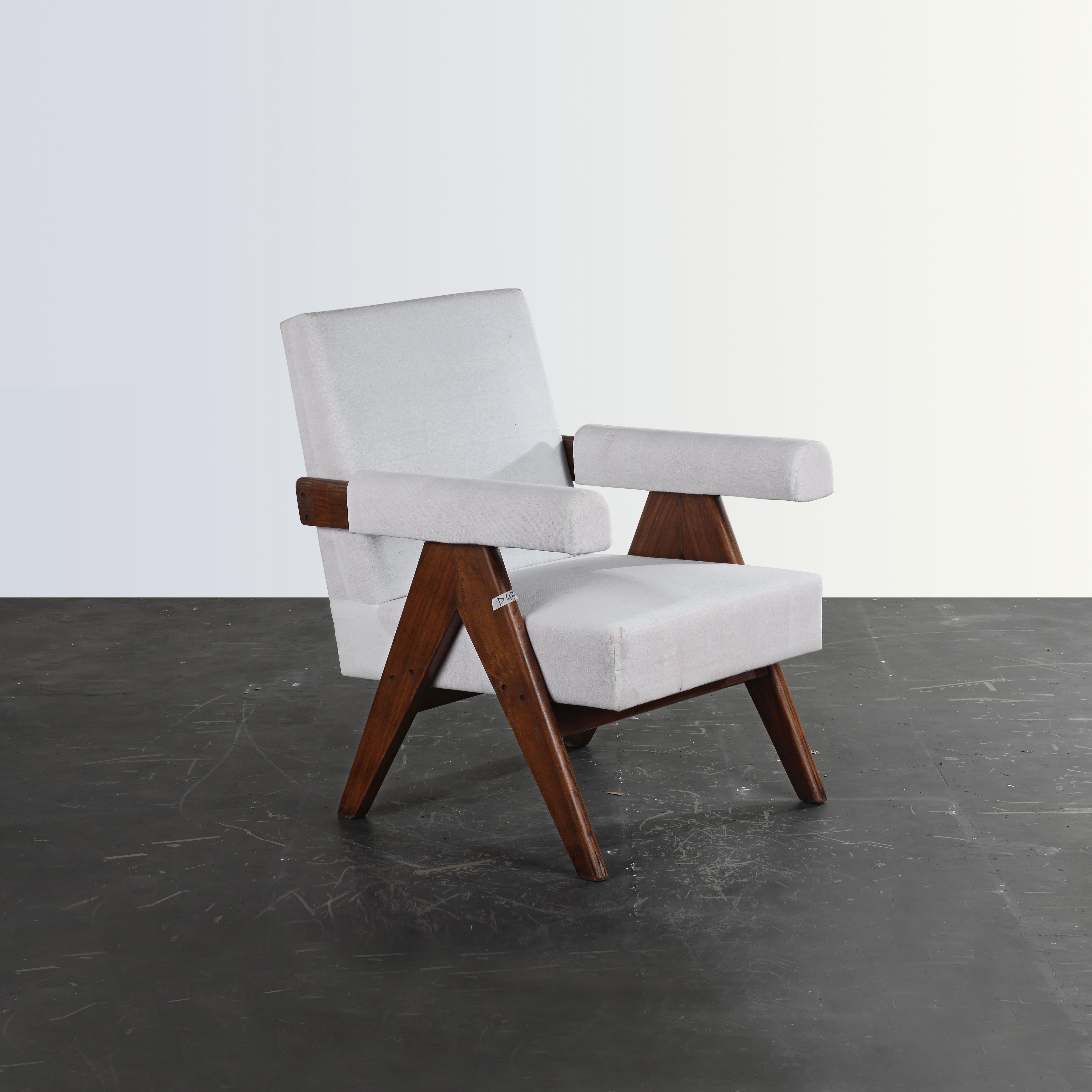 This iconic piece of furniture with its characteristic A-shaped profile is a rare classic of history. Through its sophisticated proportions and its elegant shape, the chair represents the timeless mindset of modernist architecture and design. It
