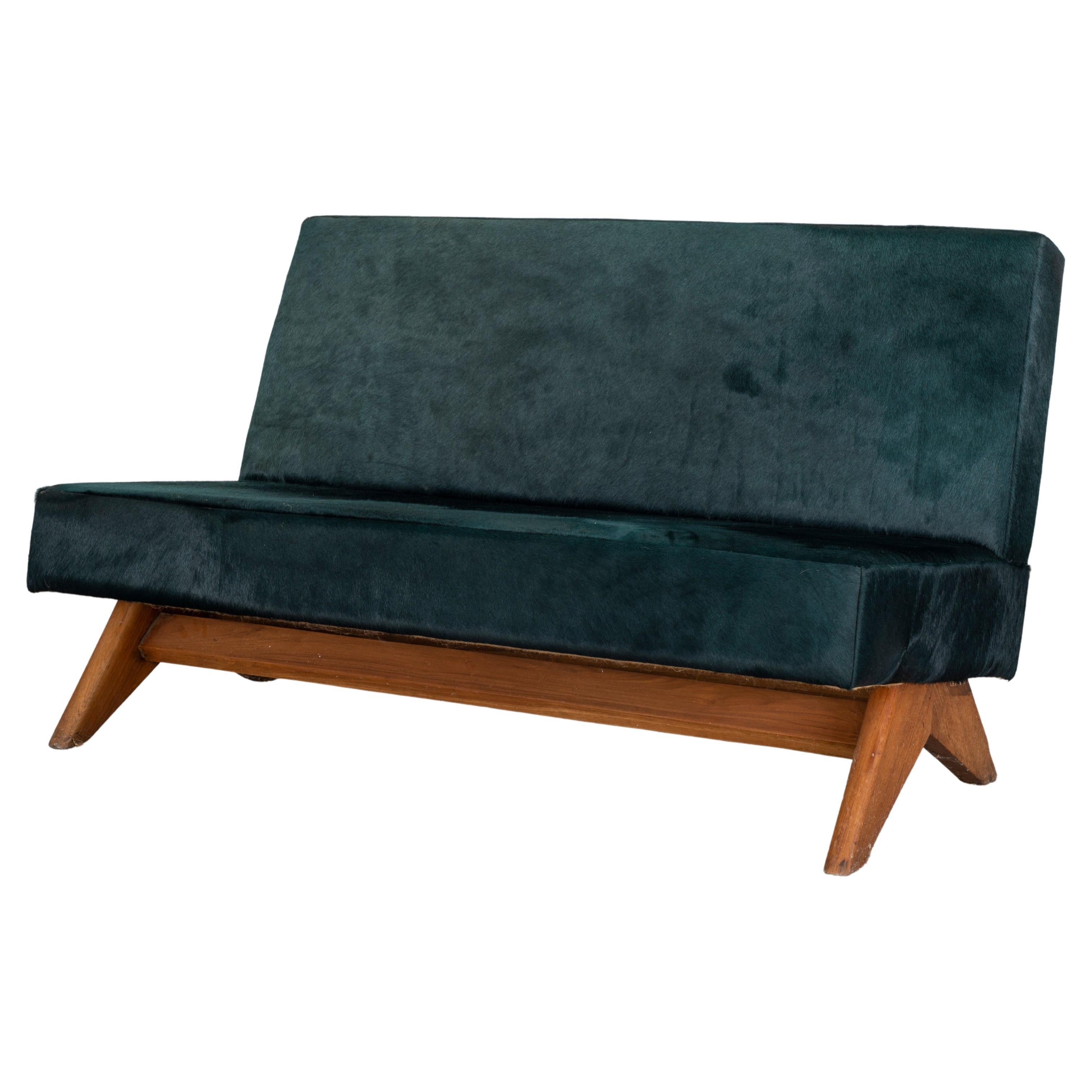 Pierre Jeanneret PJ-SI-36-B Sofa / Authentic Mid-Century Modern For Sale