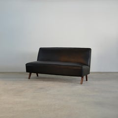 Pierre Jeanneret PJ-SI-38-B Canapé authentique mi-siècle moderne