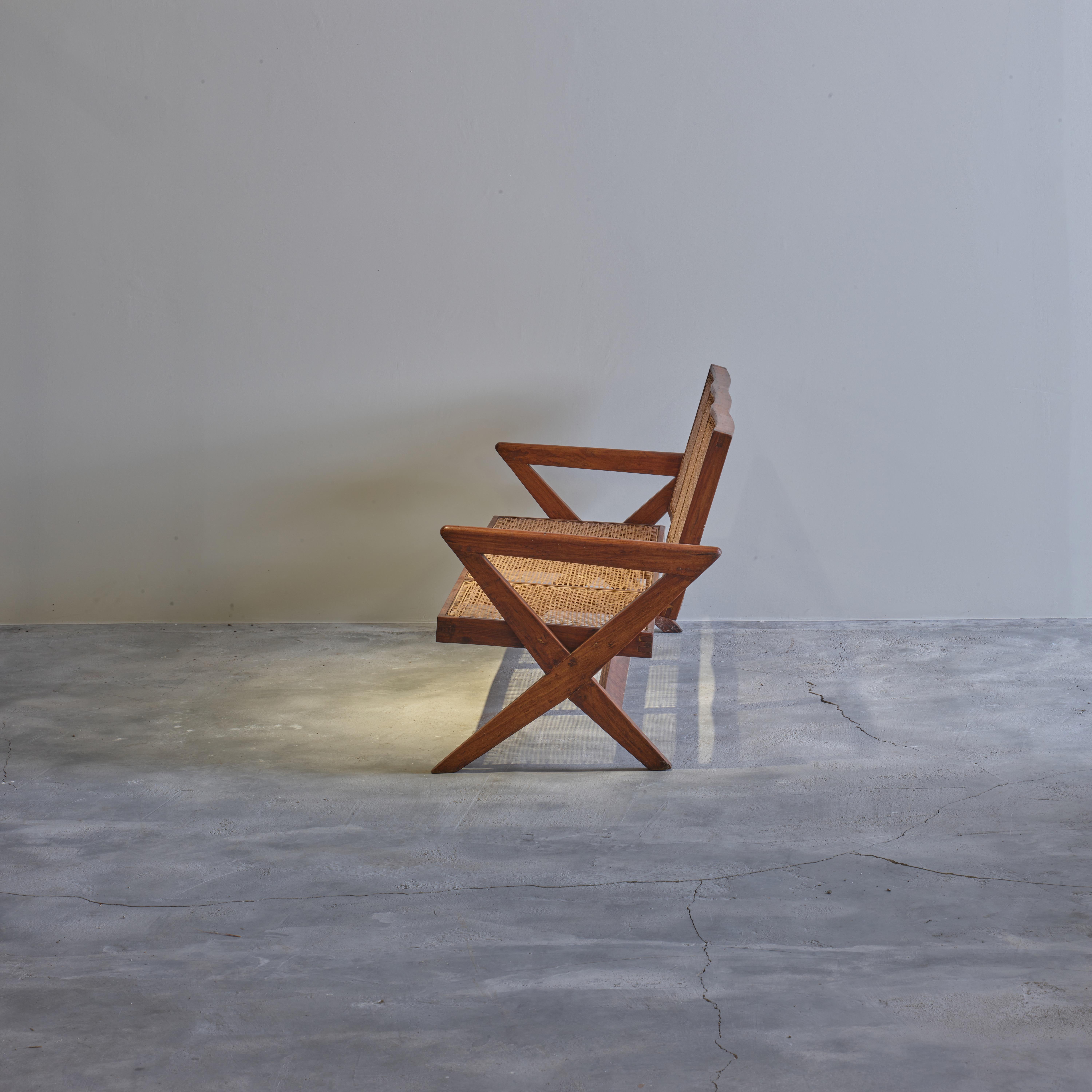 Pierre Jeanneret PJ-SI-45-A / B SET / Authentique Mid-Century Modern en vente 4