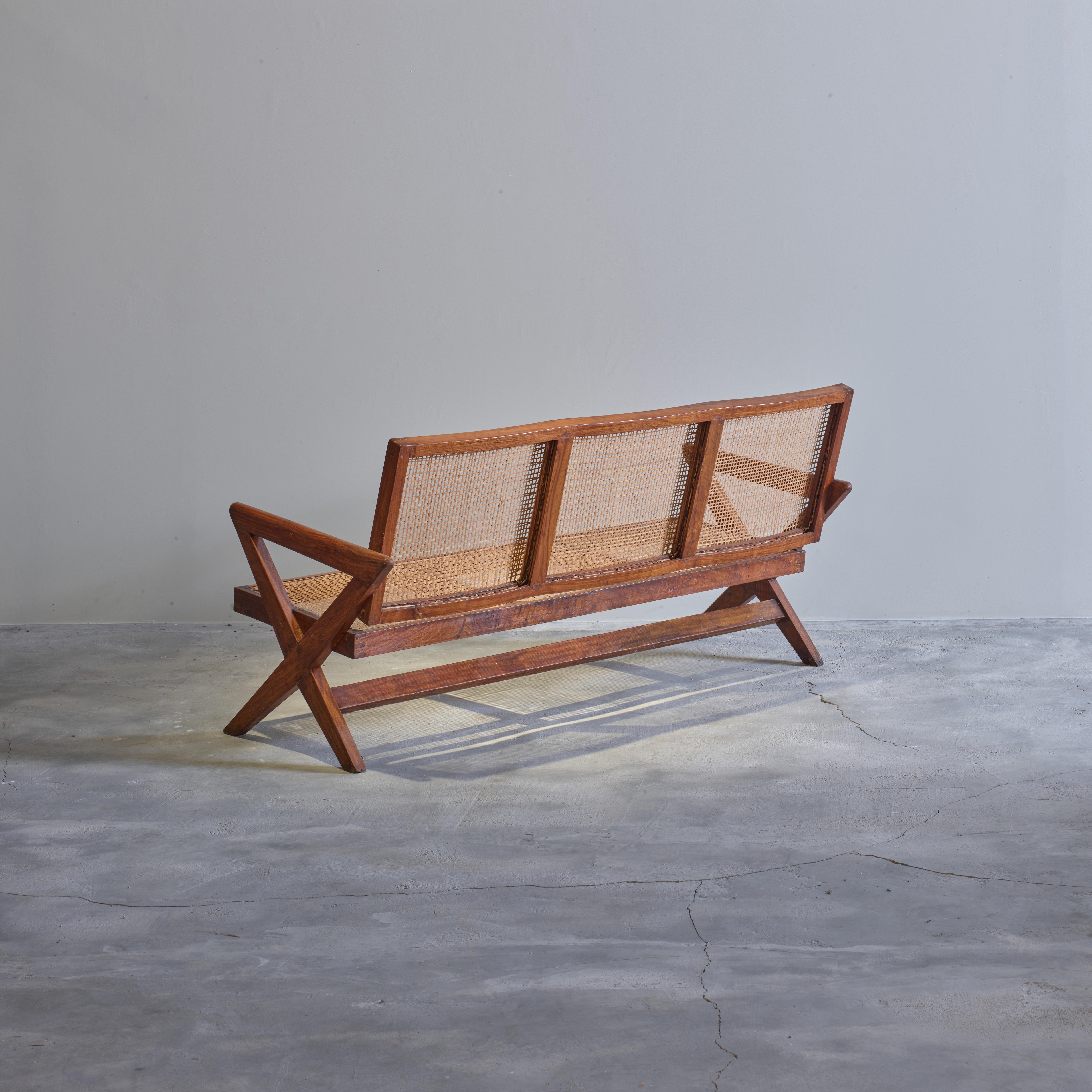 Pierre Jeanneret PJ-SI-45-A / B SET / Authentique Mid-Century Modern en vente 5