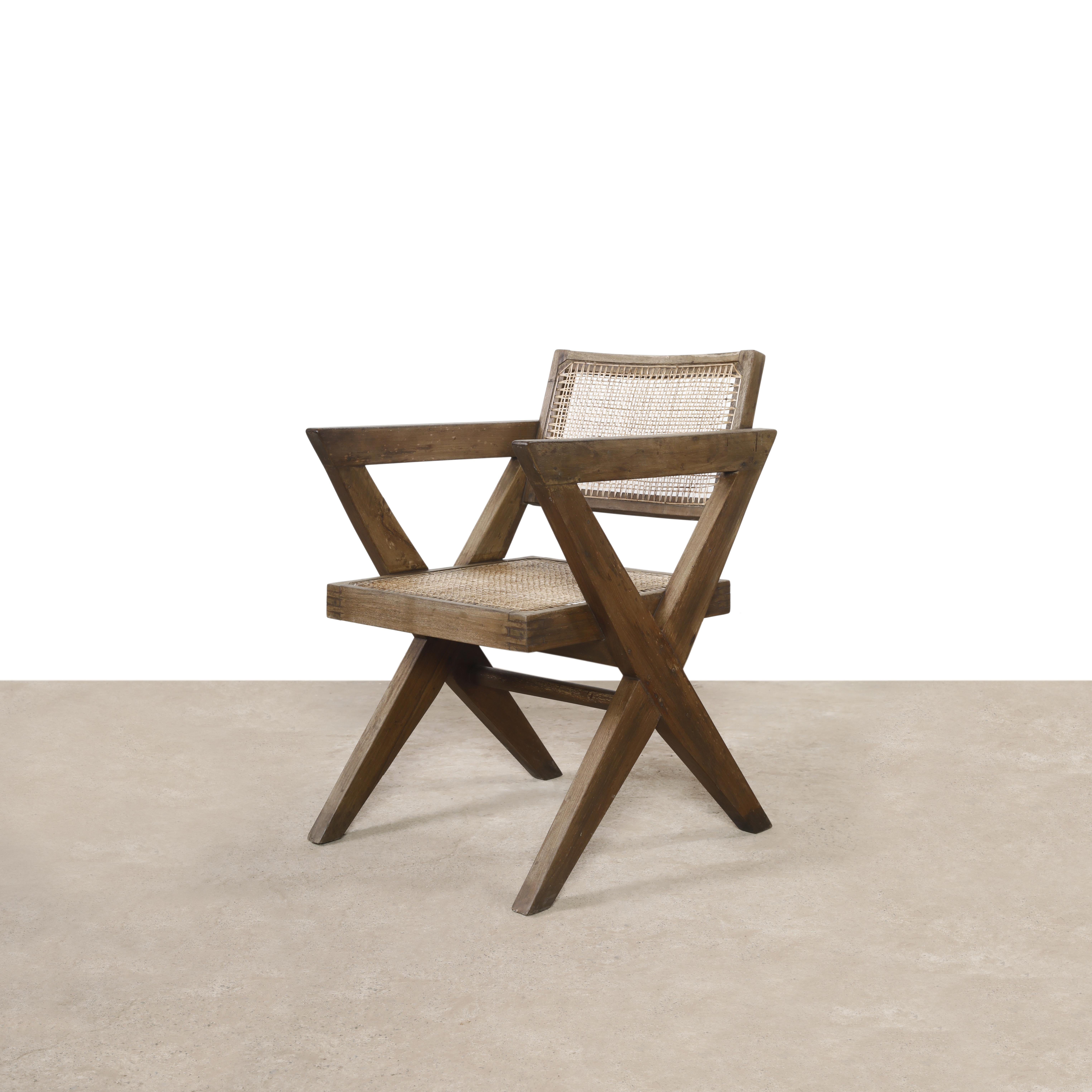 This chair is not only a fantastic piece, it’s a design icon. It is raw in its simplicity, embodying an expressing nonchalance. There is something deeply relaxing about this design and at the same time it’s very sharp and fierce. The X-shape legs