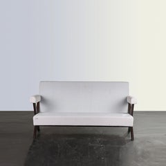 Pierre Jeanneret PJ-SI-48-B Sofa / Authentisches Mid-Century Modern
