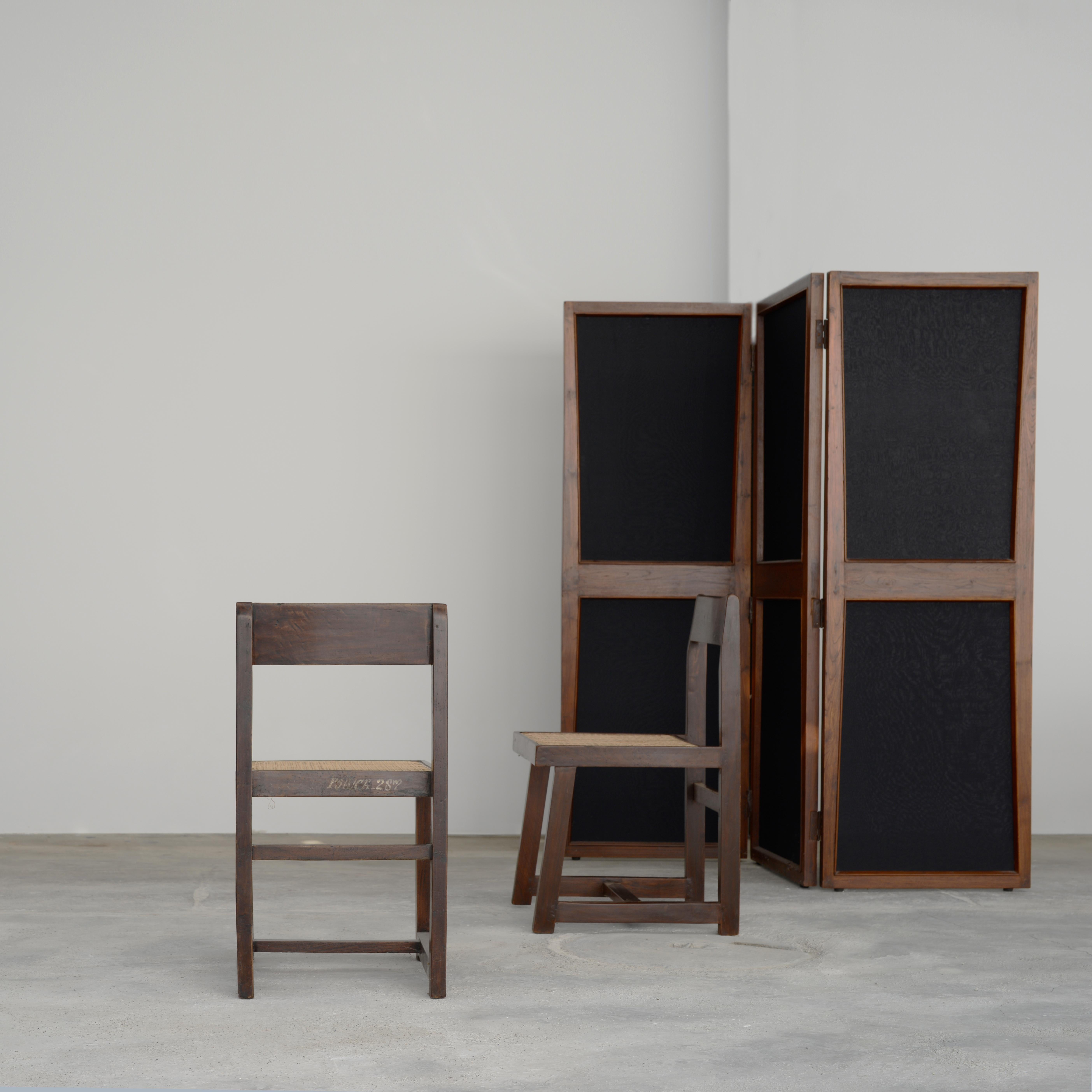 Pierre Jeanneret PJ-SI-54-A Boxsessel / Authentischer Mid-Century Modern-Stuhl (Mitte des 20. Jahrhunderts) im Angebot