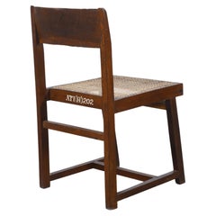 Pierre Jeanneret PJ-SI-54-A Box Chair / Authentic Mid-Century Modern