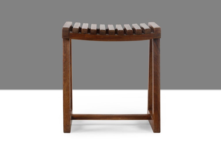 Pierre Jeanneret PJ-SI-55-a Stool / Authentic Mid-Century Modern Chandigarh For Sale 5
