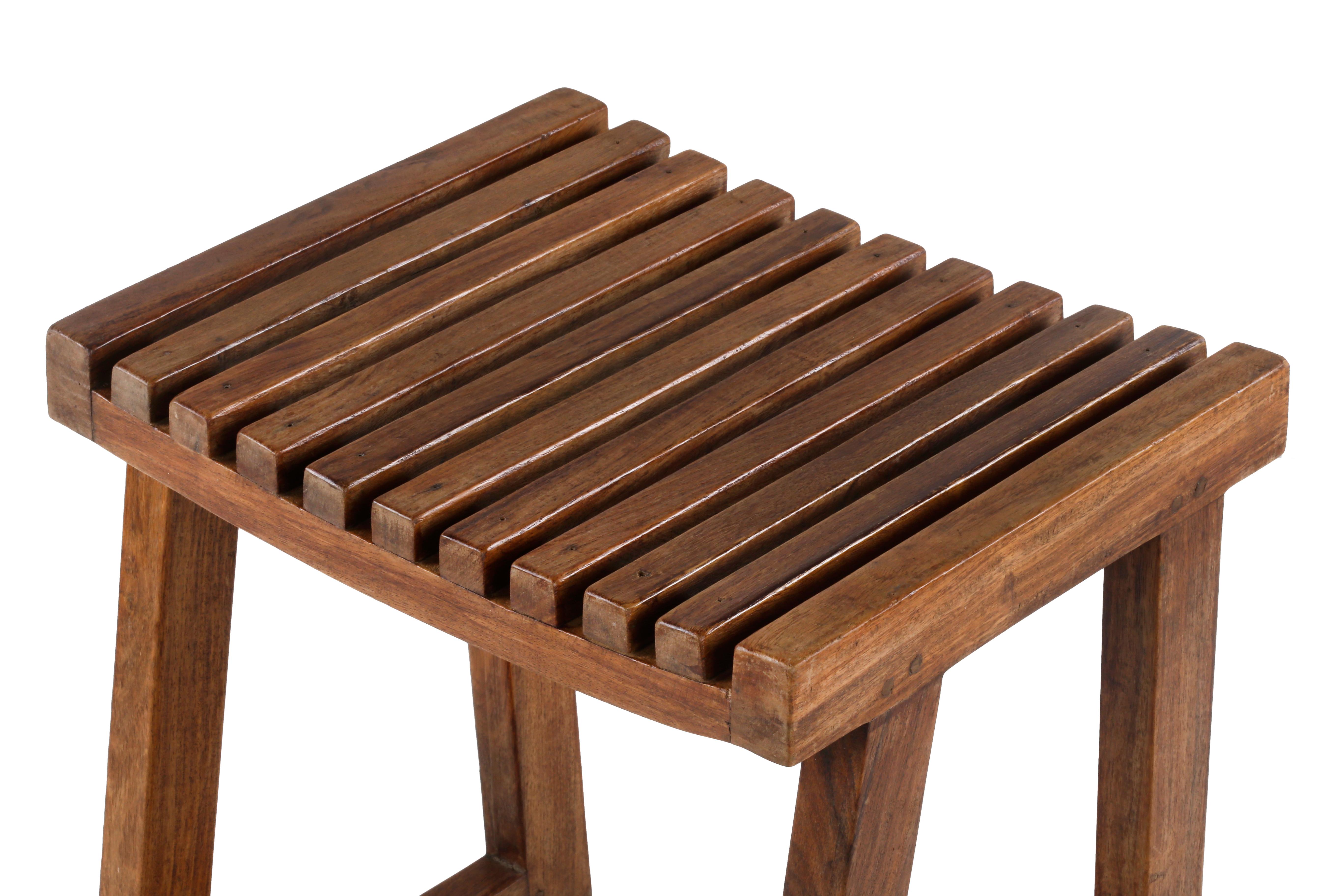 Pierre Jeanneret PJ-SI-55-a Stool / Authentic Mid-Century Modern Chandigarh For Sale 4