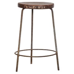 Pierre Jeanneret PJ-SI-57-A Stool / Authentic Mid-Century Modern Chandigarh