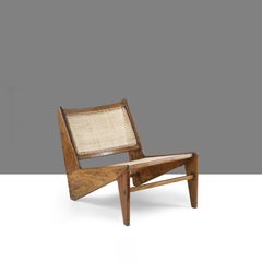 Pierre Jeanneret PJ-SI-59-A Kangaroo Chair / Authentic Mid-Century