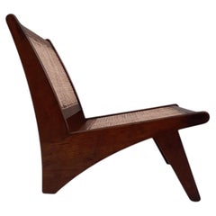 Pierre Jeanneret PJ-SI-60-A Lounge Chair / Authentic Mid-Century Modern