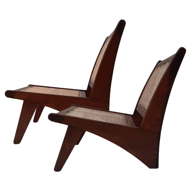 Visual Reference: Pierre Jeanneret Pj Si 60 A Pair Of Lounge Chairs