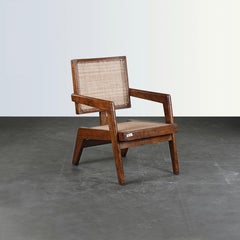 Pierre Jeanneret PJ-SI-62-A Armchair / Authentic Mid-Century Modern