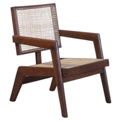 Pierre Jeanneret PJ-SI-62-A Armchair / Authentic Mid-Century Modern