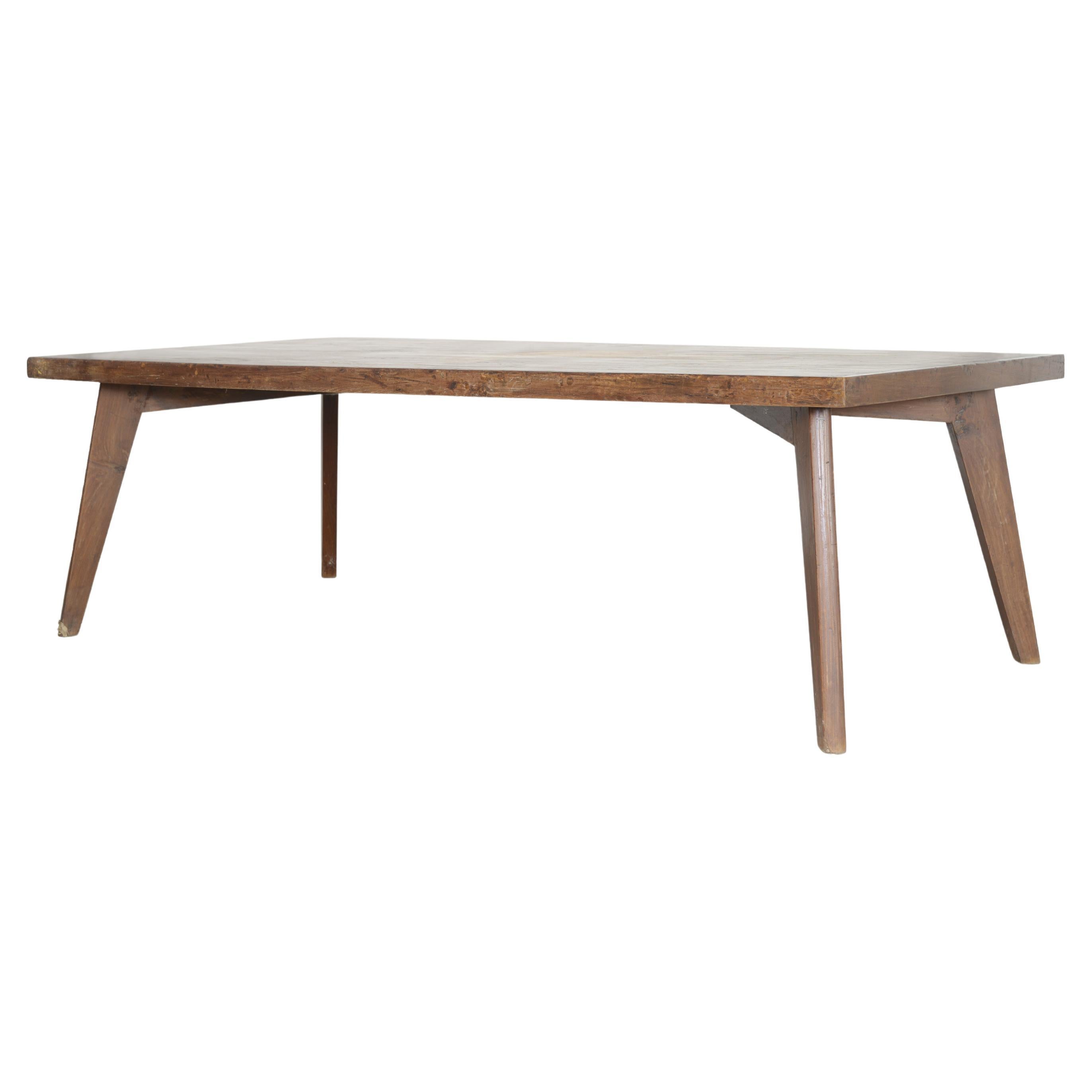Pierre Jeanneret PJ-TA-01-B Dining Table / Authentic Mid-Century Modern For Sale
