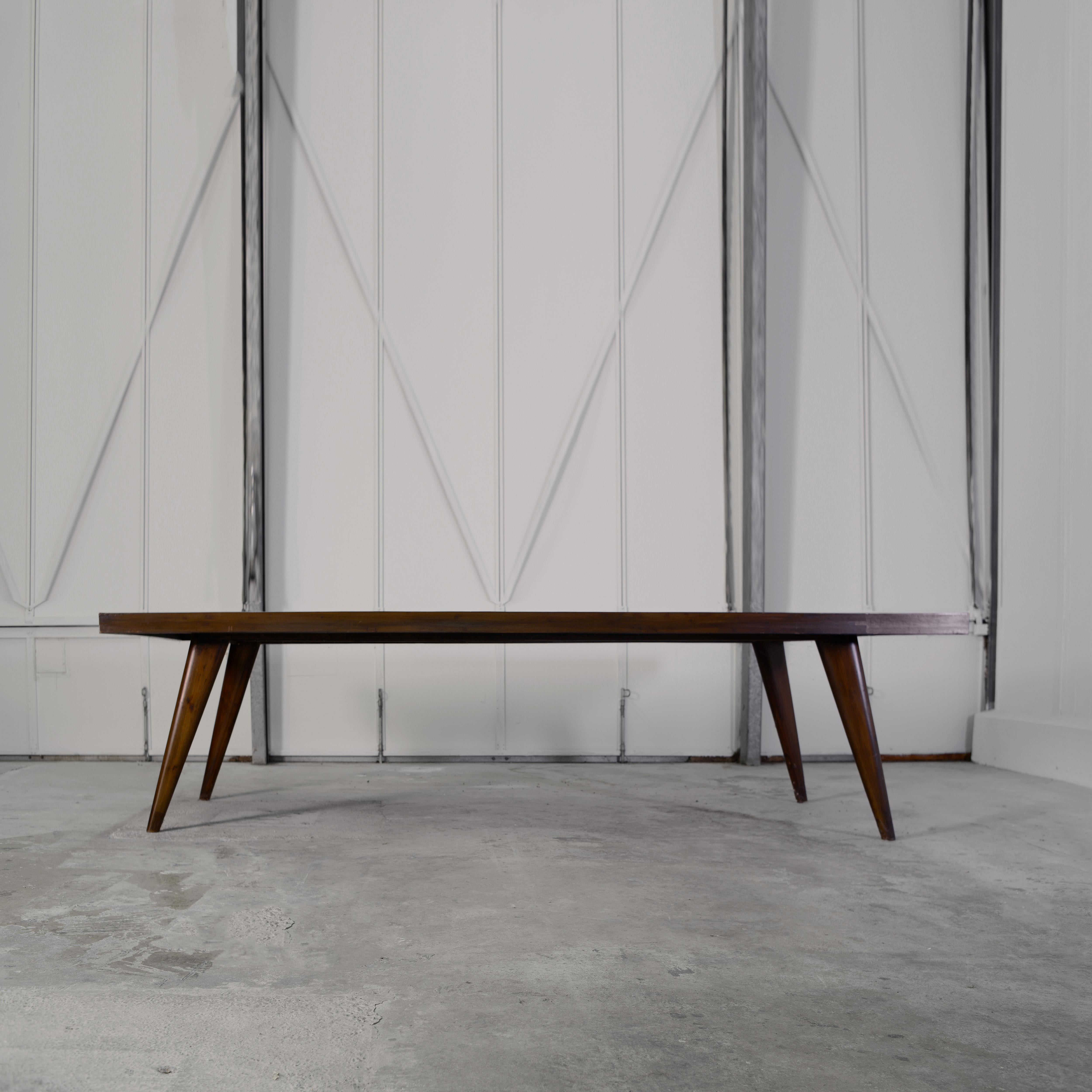 Pierre Jeanneret PJ-TA-01-C Dining Table / Authentic Mid-Century Modern 3