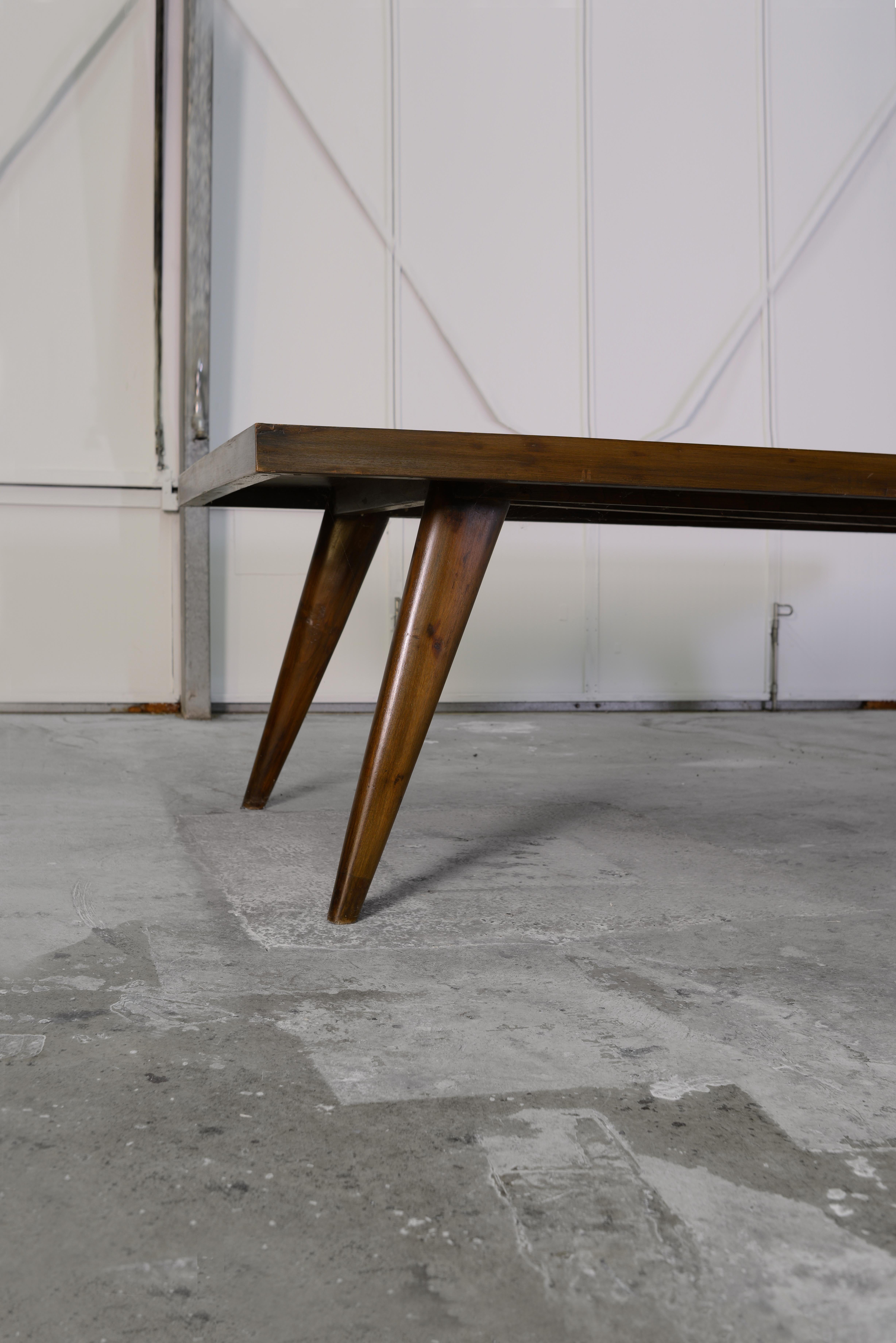 Pierre Jeanneret PJ-TA-01-C Dining Table / Authentic Mid-Century Modern 4