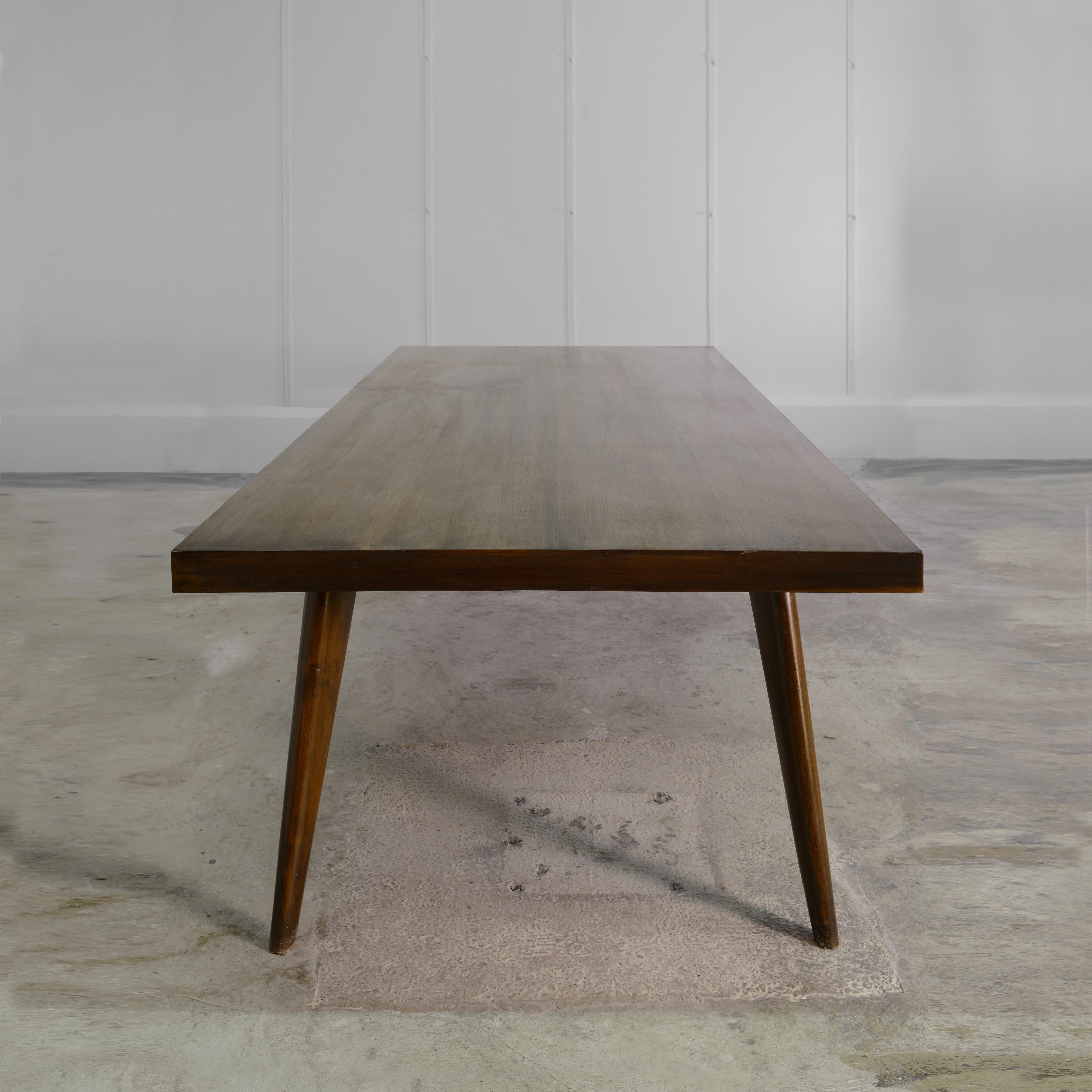 Pierre Jeanneret PJ-TA-01-C Dining Table / Authentic Mid-Century Modern For Sale 3