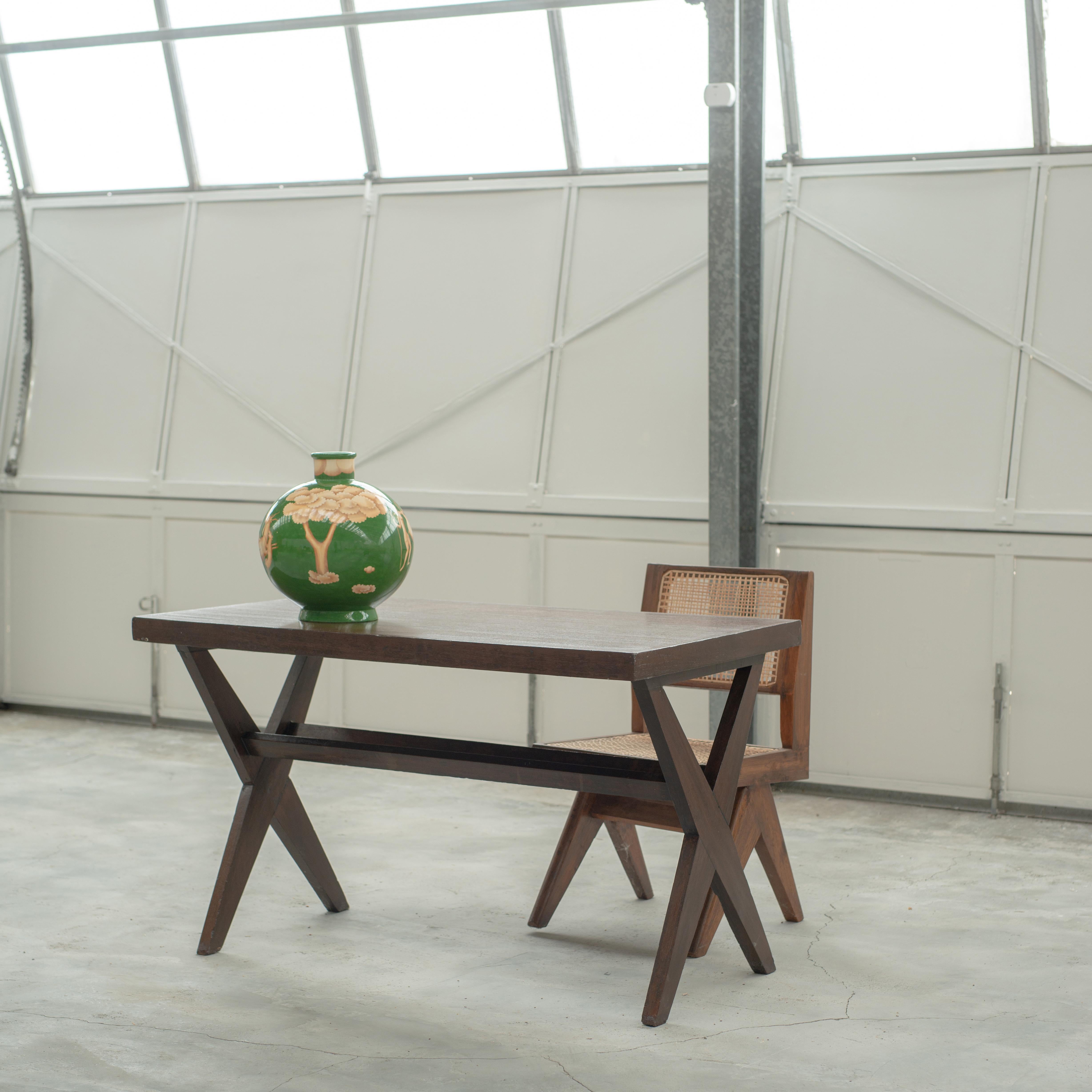 Pierre Jeanneret PJ-TA-09-A Judge Lunch Table / Authentique Mid-Century Modern en vente 2
