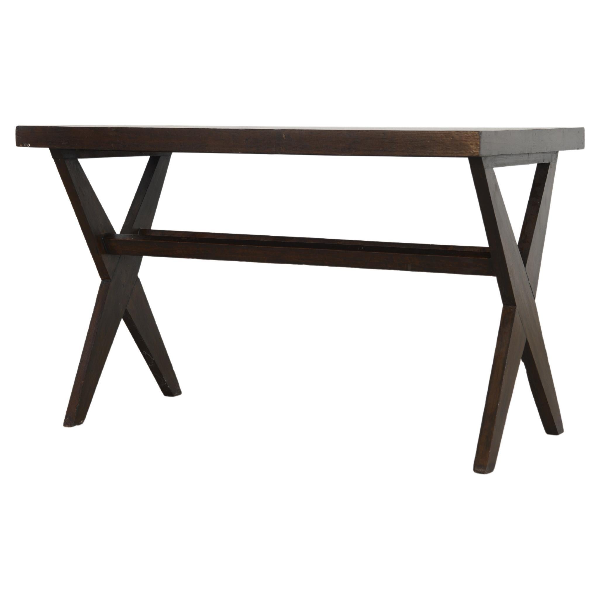 Table de déjeuner Judge de Pierre Jeanneret PJ-TA-09-A Authentique Style Moderne Milieu du Siècle en vente