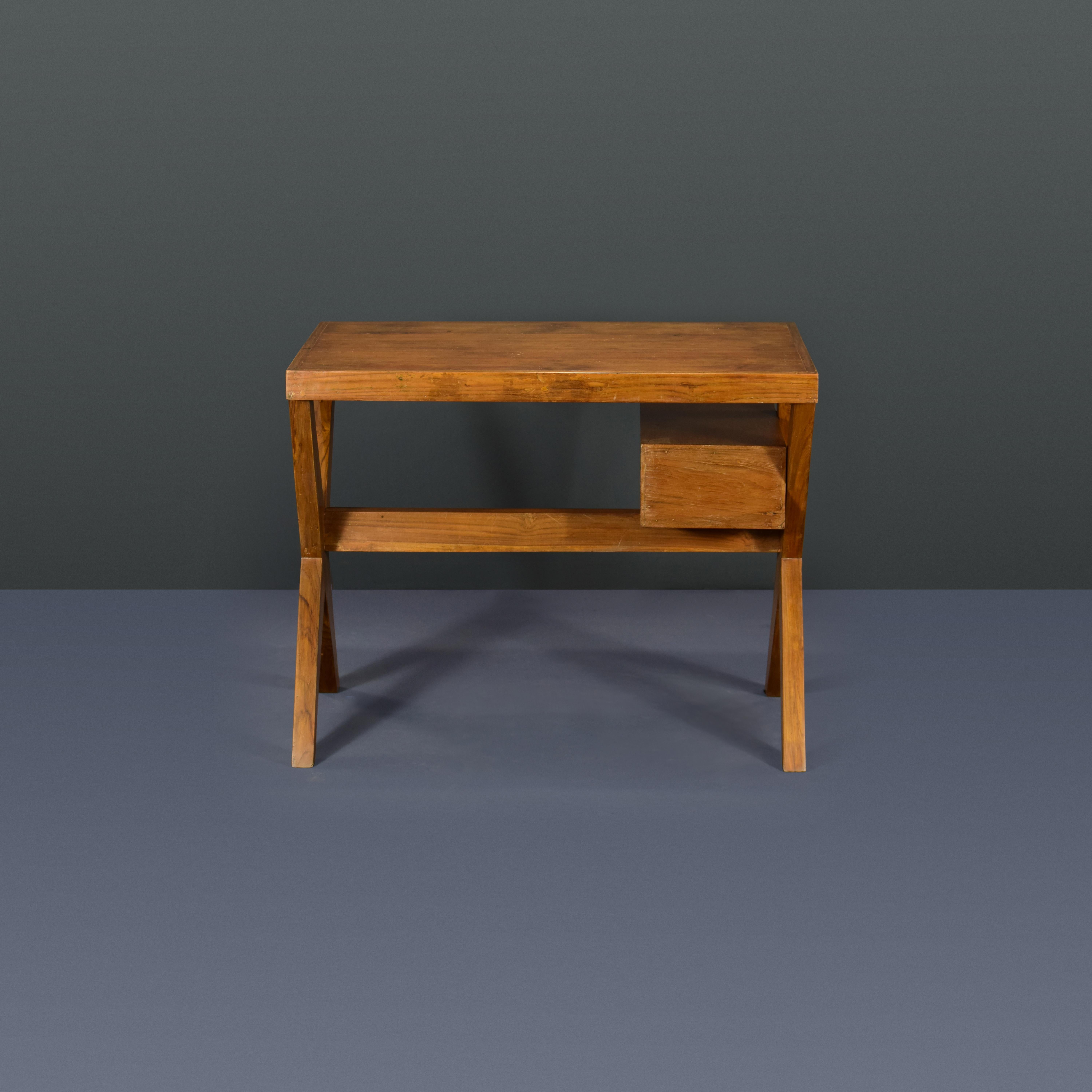 Pierre Jeanneret PJ-TA-12-A Secretary Desk / Authentic Mid-Century Modern For Sale 1
