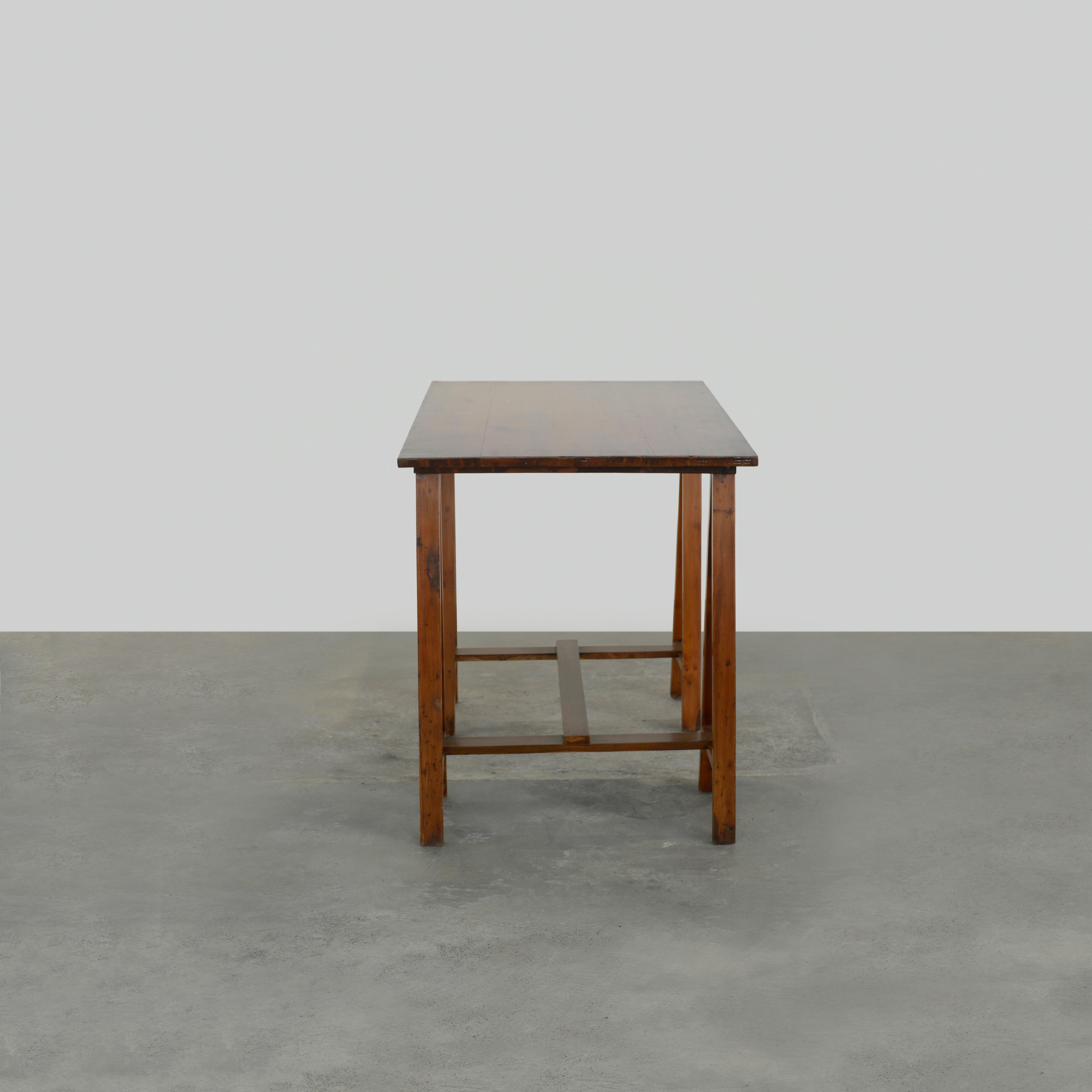 Pierre Jeanneret PJ-TAT-05-A Architektentisch / Authentischer Mid-Century Modern-Tisch im Angebot 1