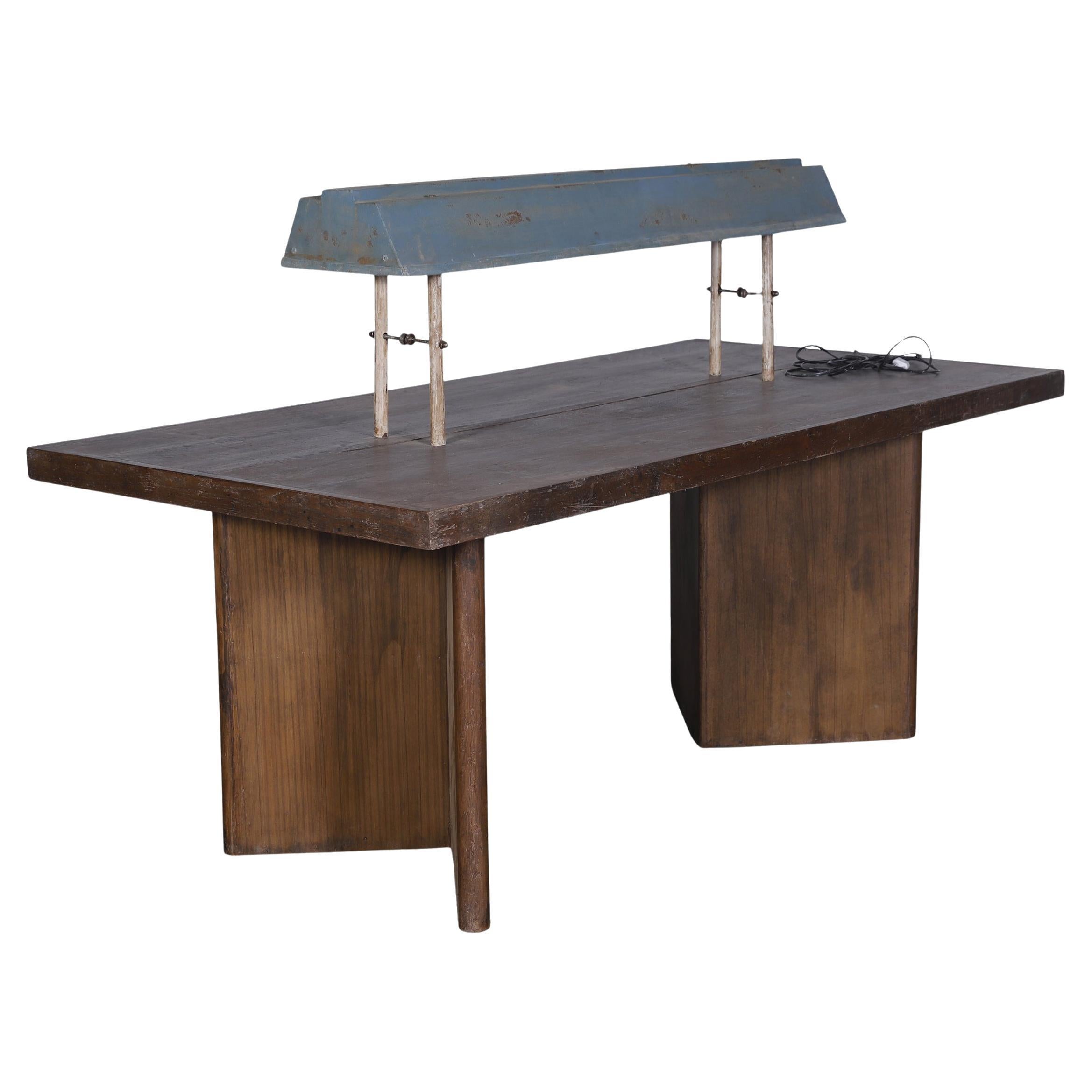 Pierre Jeanneret PJ-TAT-10-A Library or Reading Table for the Chandigarh Project