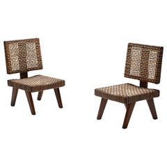 Pierre Jeanneret, Rara butaca sin brazos, Chandigarh, 1955