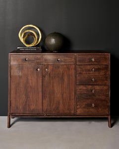 Pierre Jeanneret Rare Library Storage Cabinet, Nehru Library PAU, c. 1960
