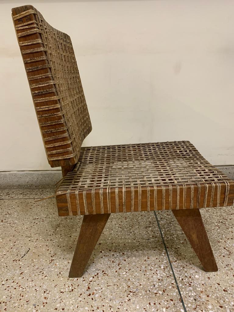 Pierre Jeanneret Rare Lounge Chairs Chandigarh Circa 1955-56 For Sale 6