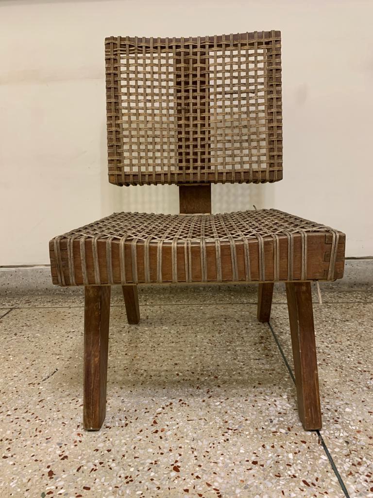 Mid-20th Century Pierre Jeanneret Rare Lounge Chairs Chandigarh Circa 1955-56 For Sale