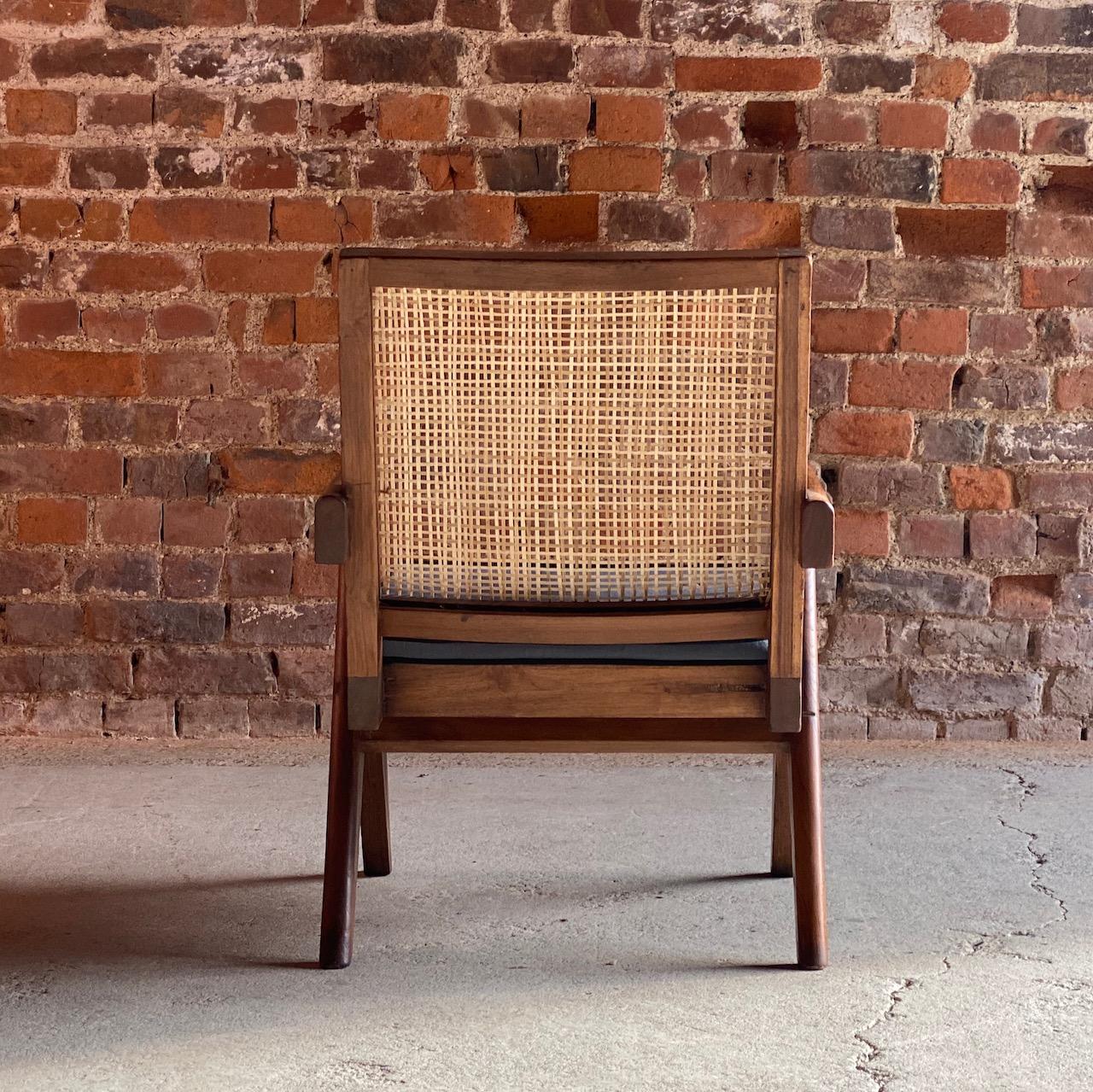Pierre Jeanneret Rosewood Low Easy Armchair Model PJ-SI-29-A, circa 1955 3