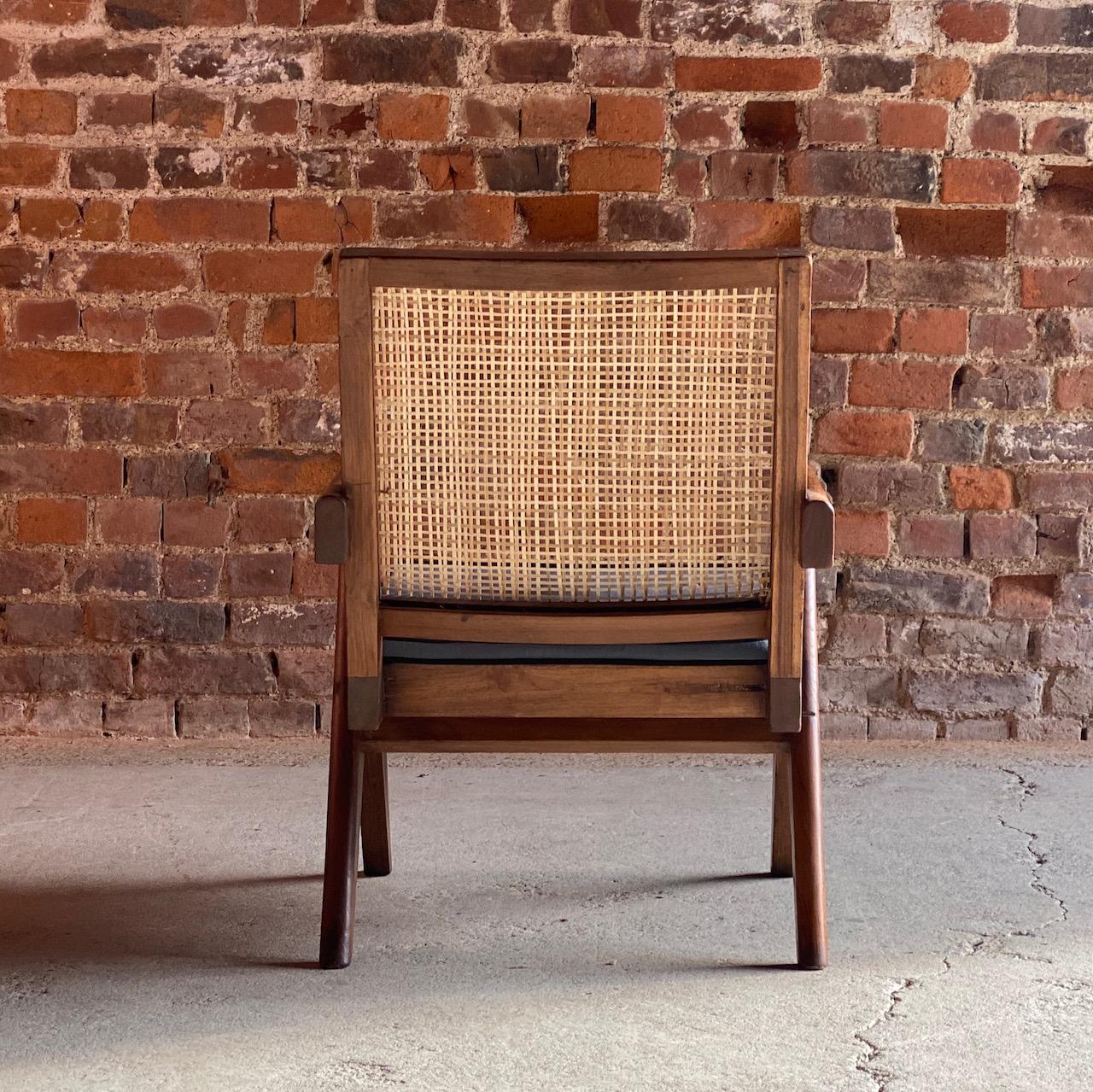 Pierre Jeanneret Palisander Sessel:: Modell PJ-SI-29-A:: um 1955 2