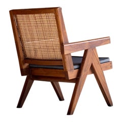 Pierre Jeanneret Rosewood Low Easy Armchair Model PJ-SI-29-A, circa 1955