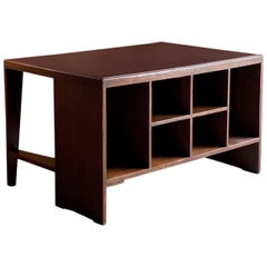 Pierre Jeanneret Rosewood Pigeonhole Desk Model PJ-BU-02-A, circa 1955