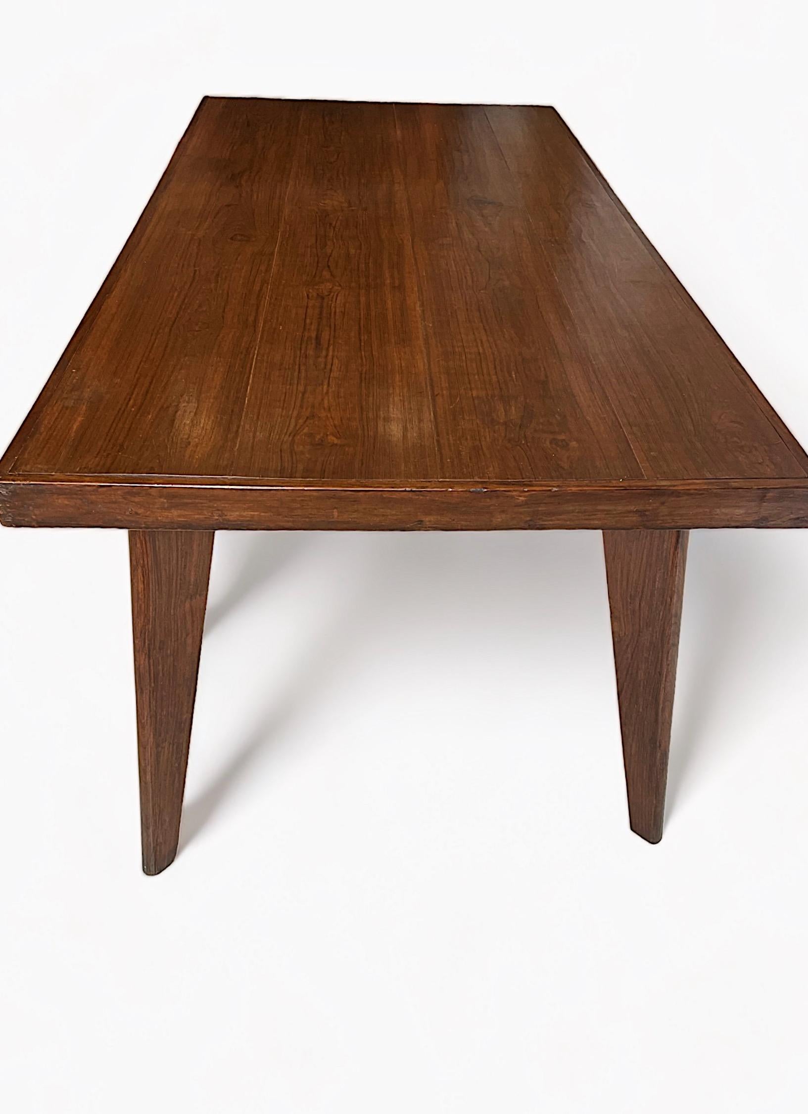 Modern Pierre Jeanneret Rosewood Table PJ-TA-01-A For Sale