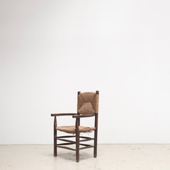 PIERRE JEANNERET  -Rush-Sessel 1950er Jahre, zugeschrieben
