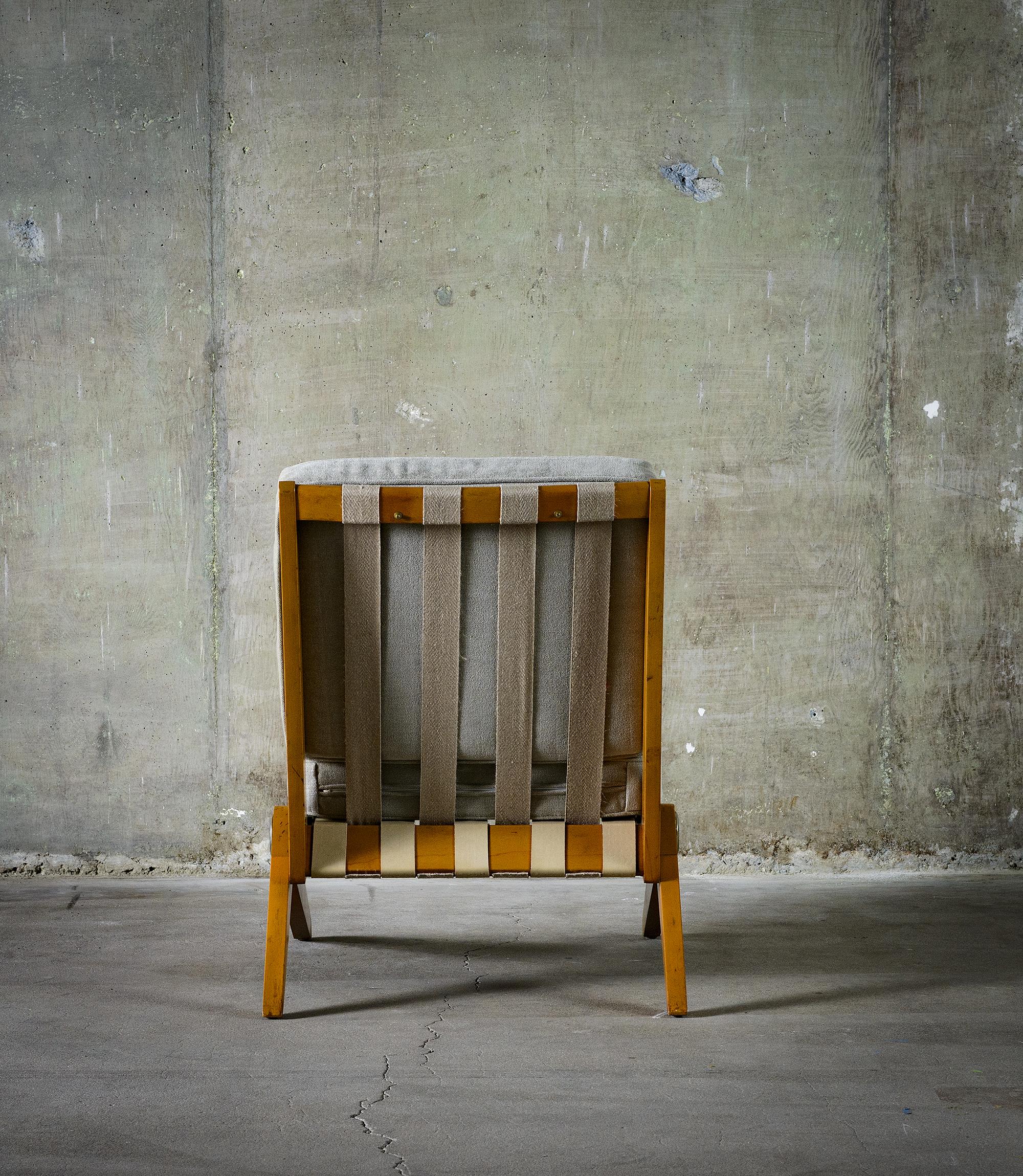 20th Century Pierre Jeanneret Scissor Chairs