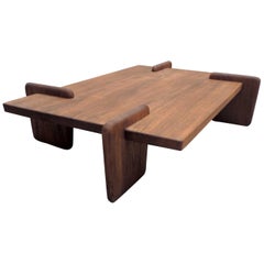 Pierre Jeanneret - Table basse sculpturale - Réedition contemporaine