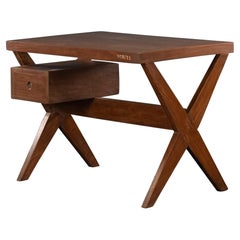 Pierre Jeanneret Secretary Desk Authentic Mid-Century Modern Chandigarh ca. 1960