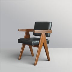 Pierre Jeanneret Set of 8 Chairs PJ-SI-28-C / Authentic Mid-Century Modern