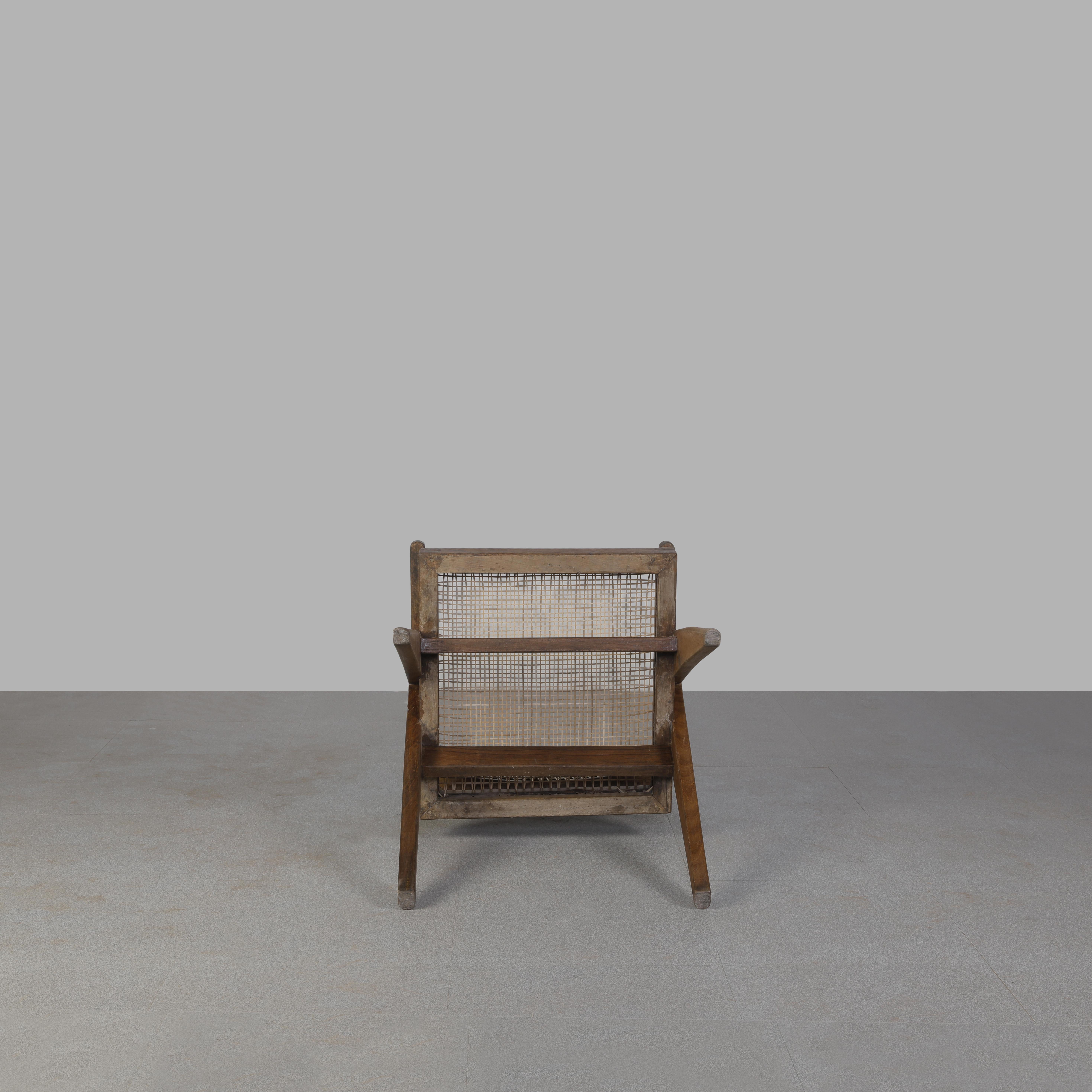 Pierre Jeanneret Set of 4 Chairs PJ-SI-28-A / Authentic Mid-Century Modern 5