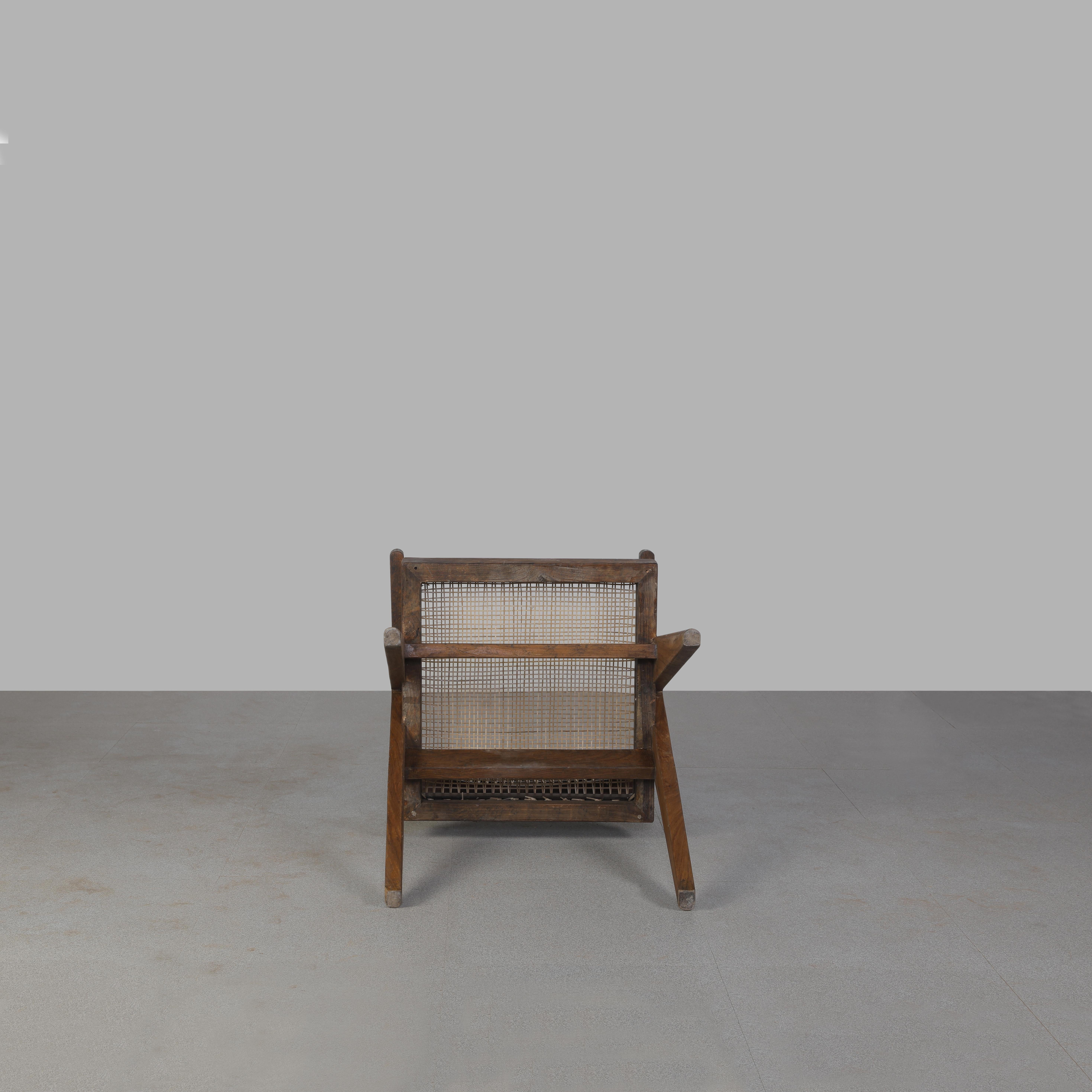 Pierre Jeanneret Set of 4 Chairs PJ-SI-28-A / Authentic Mid-Century Modern 10