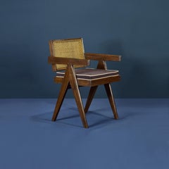 Pierre Jeanneret Set of 4 Chairs PJ-SI-28-A / Authentic Mid-Century Modern