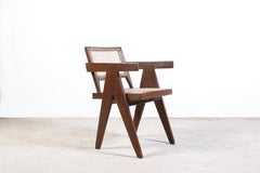 Pierre Jeanneret Set of 8 Chairs / Authentic Mid-Century Modern PJ-SI-28-B