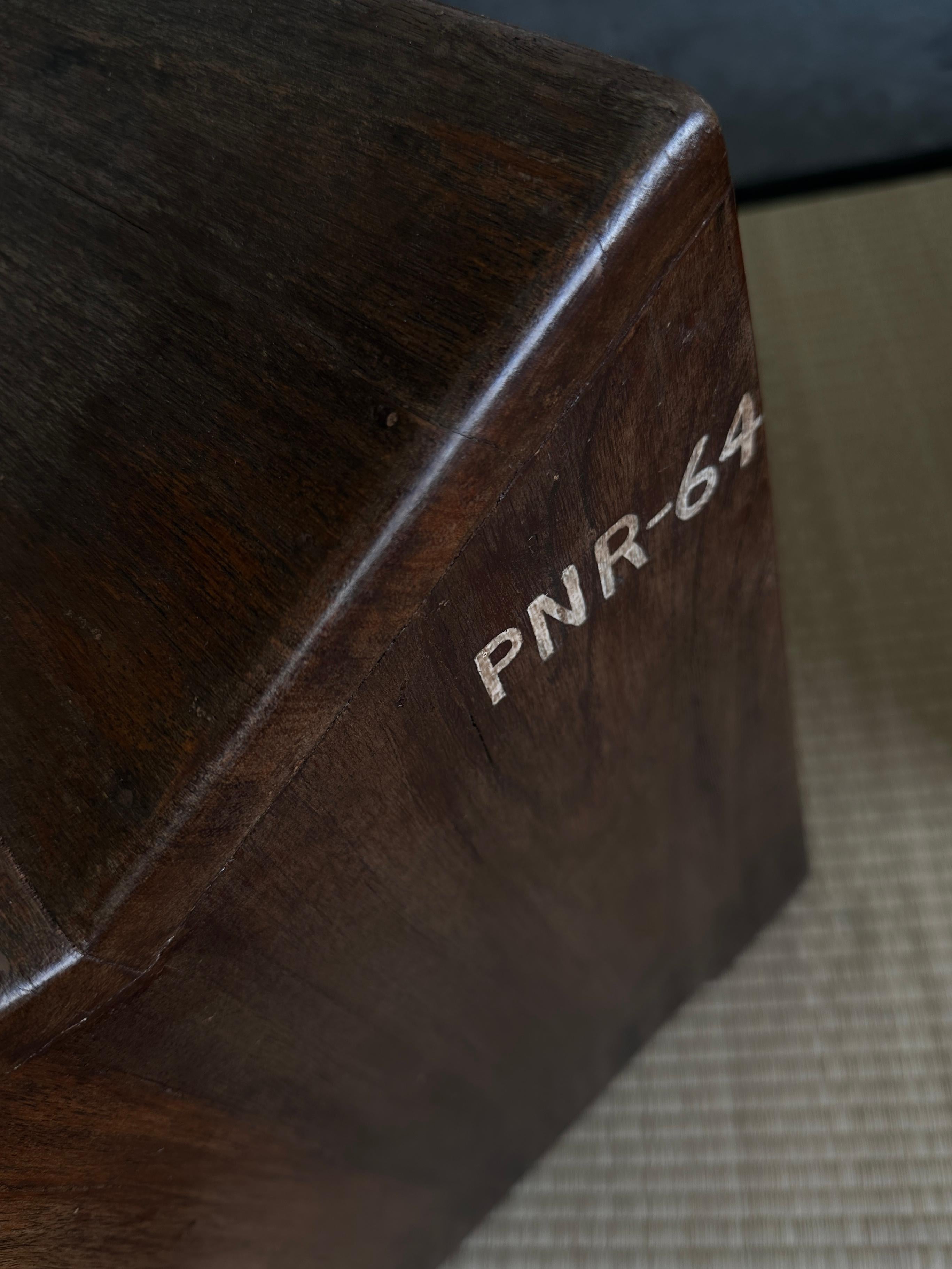 Mid-20th Century Pierre Jeanneret Sewing Stool For Sale