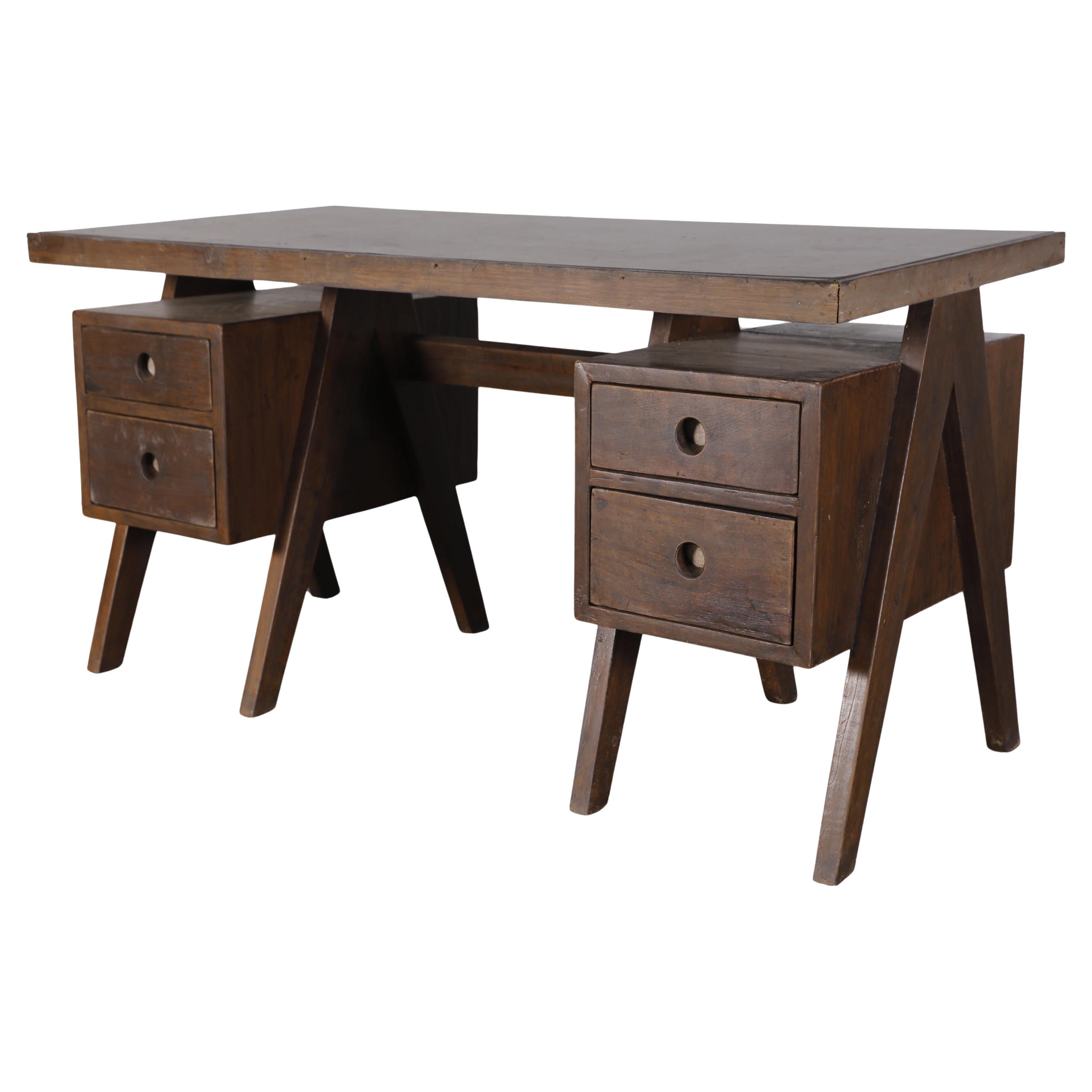Pierre Jeanneret Small Desk for the Chandigarh Project