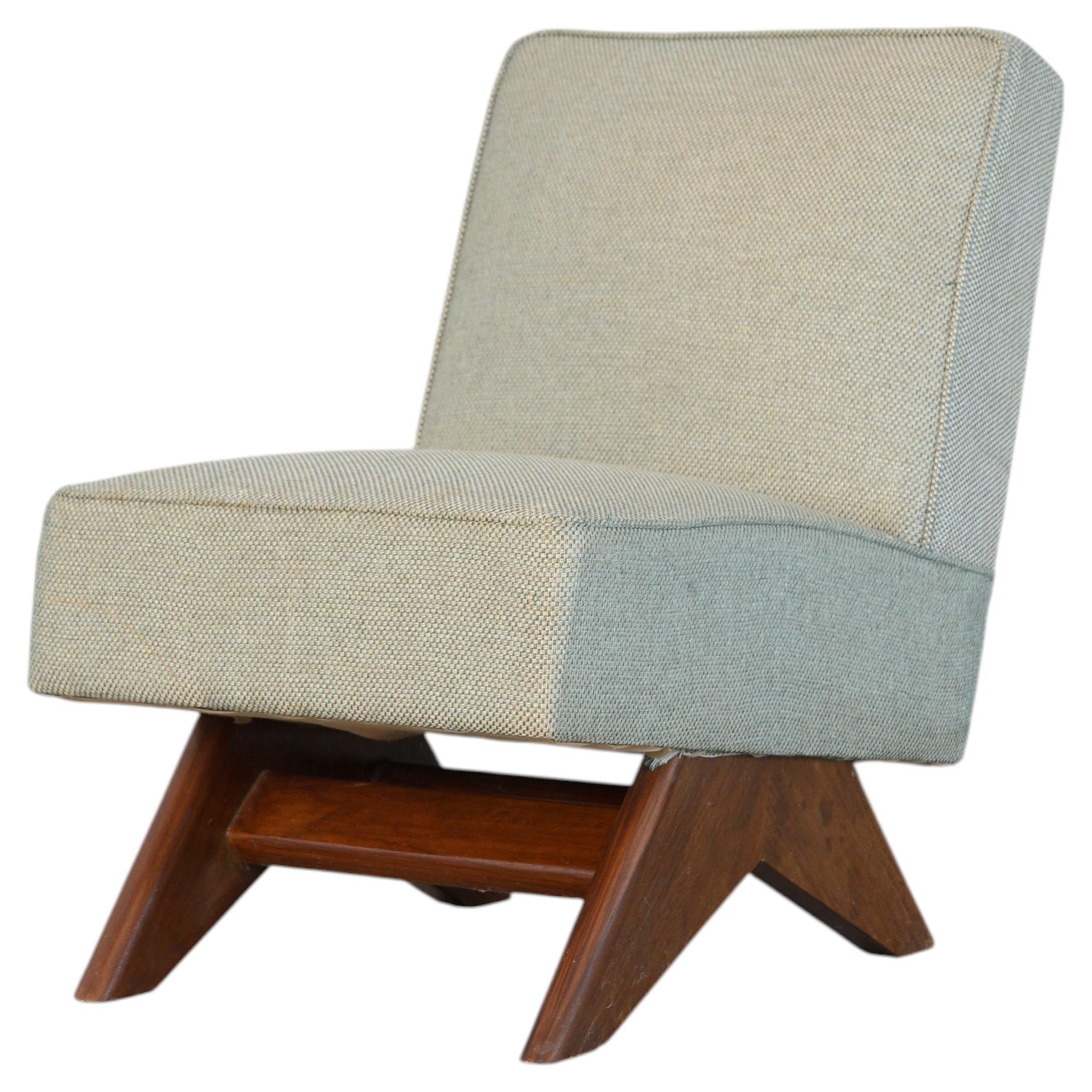 Pierre Jeanneret Sofa Chair PJ-SI-36-A / Authentic Mid-Century Modern Chandigarh