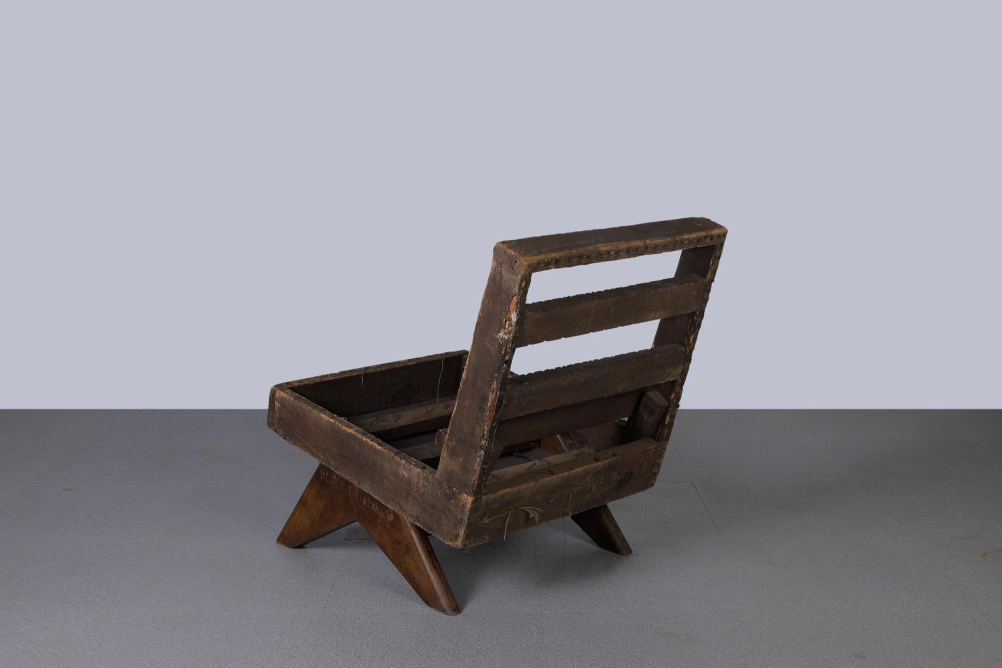 Pierre Jeanneret Sofasessel PJ-SI-36-A- Satz von 4 (Moderne) im Angebot