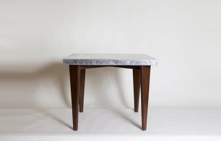 Mid-Century Modern Pierre Jeanneret, Square Table, circa 1955